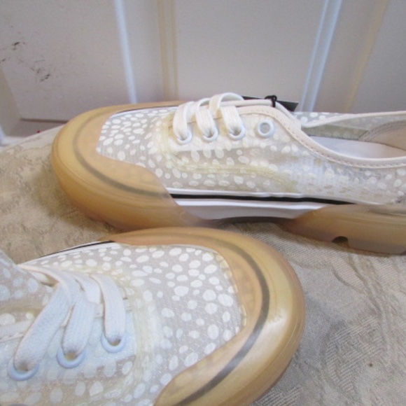 new VANS MESH DX MODULAR "Swap it" DOTS White Sz M 7.5/Women 9 - Picture 12 of 15